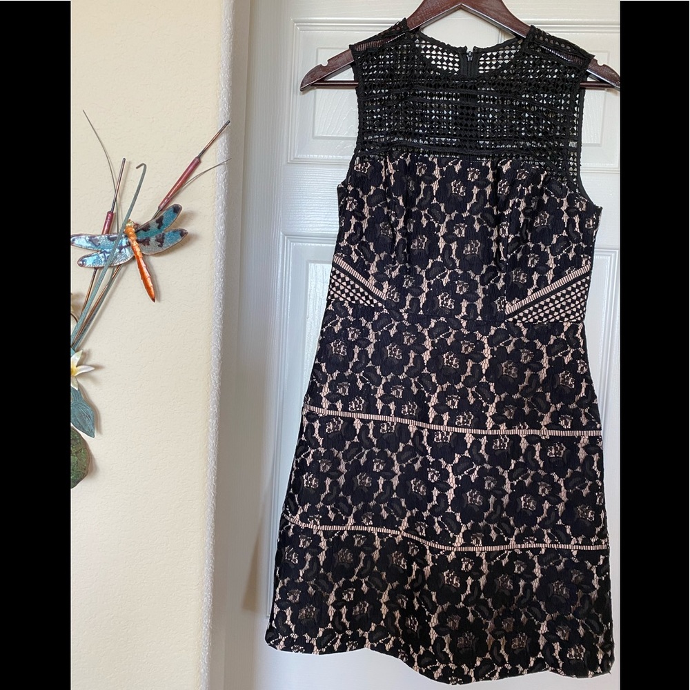 🌺AIDAN MATTOX BLACK LACED DRESS 🌺